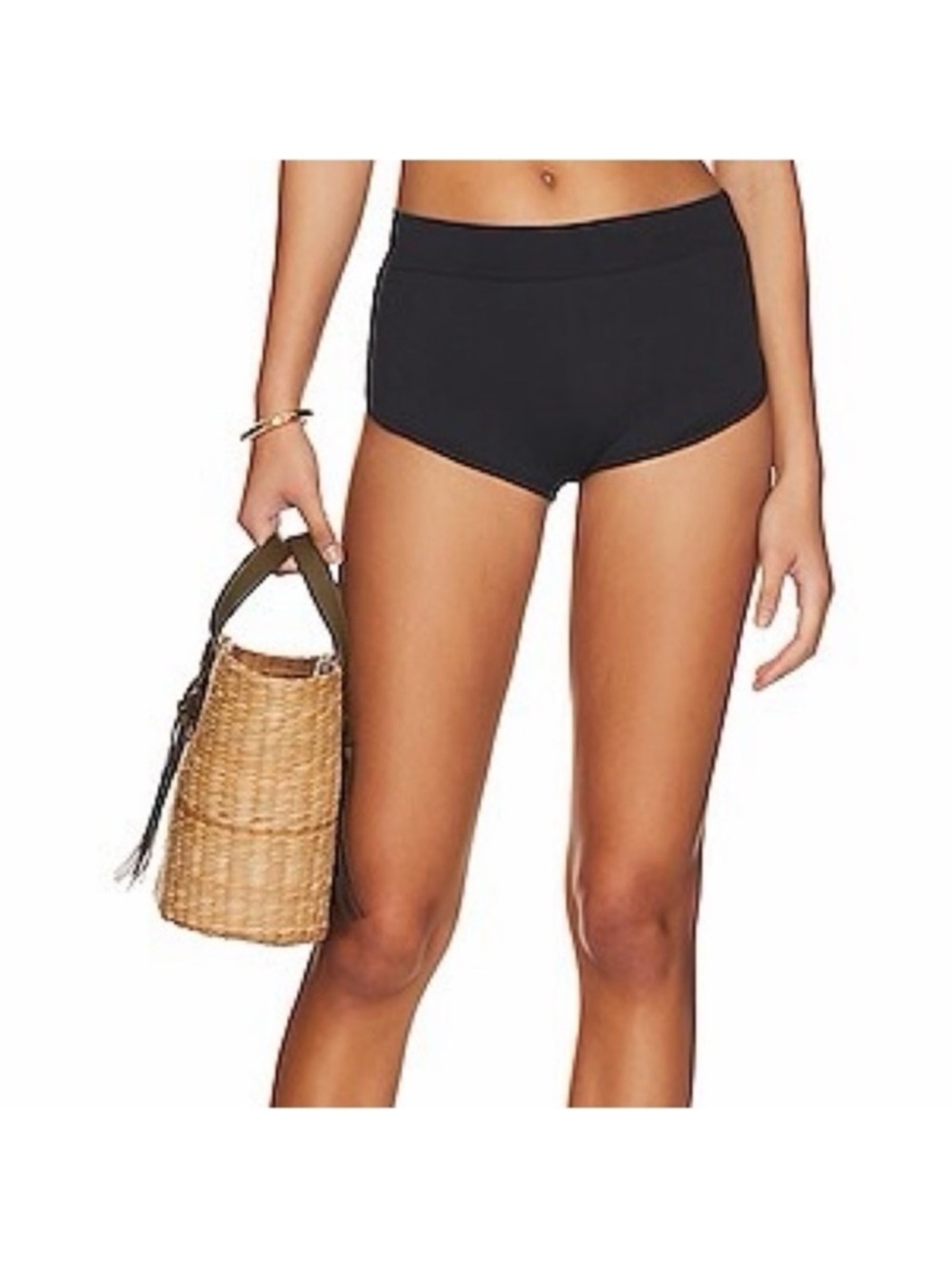 NWT  TROPIC OF C Swim Bottoms Small black